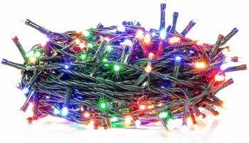 Christmas Chain Led Lights 100 LED 10 + 5m MC TM RETLUX RXL206 (Multicolour)