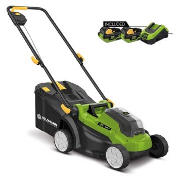 FIELDMANN AKU LawnMower (Charger and 2 batteries included) (FZR 70335-A)