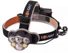 SOLIGHT Rechargeable headlamp with white and red light 550lm (WN35)