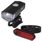 EMOS Set of LED  bicycle lights  front and rear, USB charging (P3923)