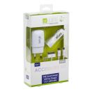 M-LIFE set mains charger USB 1A car charger 2.1A USB cable 3in1
