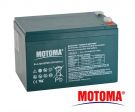 SLA TRACTION battery 12V/12Ah - MOTOMA