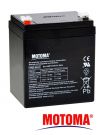 SLA AGM battery  12V/ 5Ah  MOTOMA