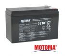 SLA AGM battery  12V/ 7,5Ah  MOTOMA (terminal 4,75 mm)