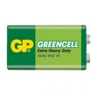 Battery 6F22 (9V)  greencell  GP