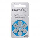 Powerone Hearing Aid Batteries 1.45V (p675) - 6pcs