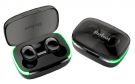 Rebel TWS-Y60 In-ear Bluetooth Handsfree Ακουστικά με Θήκη Φόρτισης Μαύρα