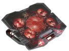 EVOLVEO ANIA 5R Cooling Pad red LED, for Notebooks 11-15.6