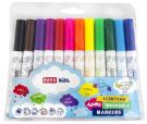 EASY kids JUMBO Markers 12 colors washable