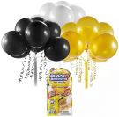 ZURU Party balloons 24pcs (yellow, white, black)