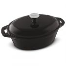 LAMART LT1210 IRON Baking pan with lid (Black)