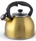 LAMART Stainless steel Teapot GOLD 2.5 l (LT7057)