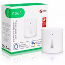 NOUS ZigBee Tuya Smart temperature and humidity detector, Android 4.0, IOS 8.0, Compatibility with Alexa, Google Assistant (E5) 