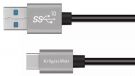 KRUGER & MATZ Cable Basic USB - USB C 1m Black (KM1263)