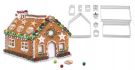 FAMILY Set of cutters 3D gingerbread house 10pcs (55990A)