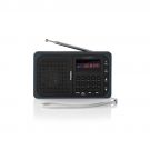 NEDIS Radio FM / USB / MICRO SD RDFM2100GY BLACK / GREY