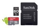 Memory Card SANDISK Micro SDHC 32GB Class 10 + adapter