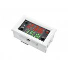 Timer with three adjustable time intervals and two time channels 0-999sec, 0-999min, 0-999hr