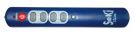 SeKi Slim Universal programmable remote control with large buttons (Blue)