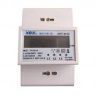 XBS Electricity meter 3F for DIN rail  3 x 230 V / 400 V AC (3 ~)  max 100 A  with MID certificate 