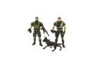TEDDIES Set of Plastic soldiers Army design with accessories 11,5x16cm