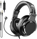 Bopmen Computer Headset with Built-in Boom Microphone and Volume Control Black (Y71-M)