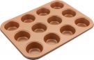 LAMART COPPER Form for 12 muffins  35.5x26.5x3 cm (LT3092)