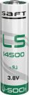Saft LS 14500 AA 3.6V/2600mAh Lithium battery STD (Li-SOCl2)   
