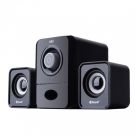 Kisonli U-2900BT Bluetooth Speakers 5W+2x3W, USB - Black (22152)