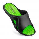 Spokey Lido 926301 Anti-Odor male flip-flops EVA foam (black - green)