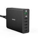 Anker 60W PowerPort 6-Port USB Charging Station Quick Charge 3.0 black (AK-A2063211)