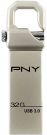 PNY Hook Attaché 3.0 USB Stick 32 GB Read Speed 50 MB/s Write Speed 15 MB/s 