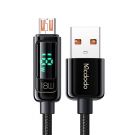 MCDODO Micro USB Fast Charging Cable 1.2m 3A QC4.0 with Digital Watt Display and Trickle Charging Mode Protection (Black)