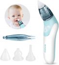 Electric Nose Cleaner 3 Sizes Silicone for Newborn, Infants and Toddlers Safe.