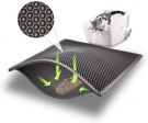 ASOBEAGE Cat Litter Mat Waterproof Double Layer Design (38x61cm)