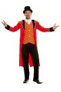 Smiffys Deluxe ringmaster Men costume,red (51016XL)