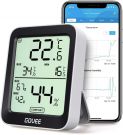 Govee LCD Digital Thermometer Hygrometer Indoor with Notification Alarm