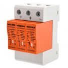 Heschen Surge Protection Device for PV, LYD1-PV1000, 3P 1000VDC 20KA, 35mm DIN Rail Mount
