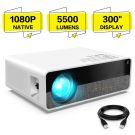 ELEPHAS LED Projector Q9 Native 1080P HD