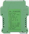 DC24V 4-20mA Power Signal Isolator Transmitter One-in-One Output Configured 100ms Response Time (1 in 2 out 4-20 mA to 4-20 mA)