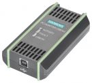 SIEMENS  PC adapter USB A2 USB adapter (USB V2.0) for connection of a PG/PC or notebook to SIMATIC S7 via PROFIBUS or MPI contain USB cable 5 m, MPI cable 0.3 m ( 6GK1571-0BA00-0AA0)