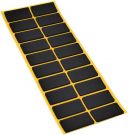 Anti-slip pads made of EPDM cellular rubber 20 x 40 mm self-adhesive - black (2.5 mm)