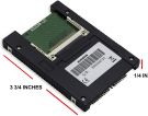 Syba Best Connectivity 2.5 inch IDE 44 Pin to Dual Compact Flash Adapter ( SD-ADA45006)