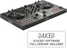 Hercules DJControl Inpulse 300, 2-Deck DJ Controller, Beatmatch Guide, IMA, 16 Pads, Integrated Sound Card, DJ Academy Sound Card, PC/Mac 