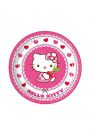 Procos 81791 Hello kitty plates 8pcs Pink/White 
