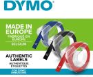 Dymo Embossing Labels Self Adhesive 9mm x 3m (Blue/Black/Red)