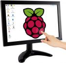 ELECROW Raspberry Pi Display 10.1 Inch Touchscreen Monitor with Remote Control and Built-in Dual Speakers