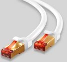 IBRA CAT7 RJ45 Ethernet Network Cable High Quality 10Gbps 600MHz Gold Plated Plug STP wires (20M)