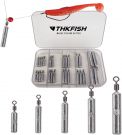 Thkfish Fishing Accessories Set E-Slim Design Weights 28pcs