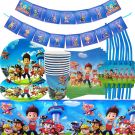 Set Birthday party Paw Patrol for 10 guests (52pcs)